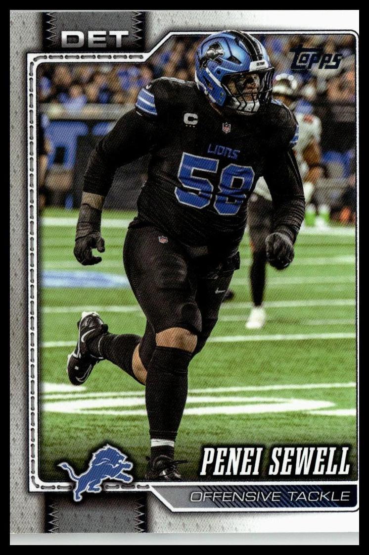 2026 Topps Flagship #222 Penei Sewell