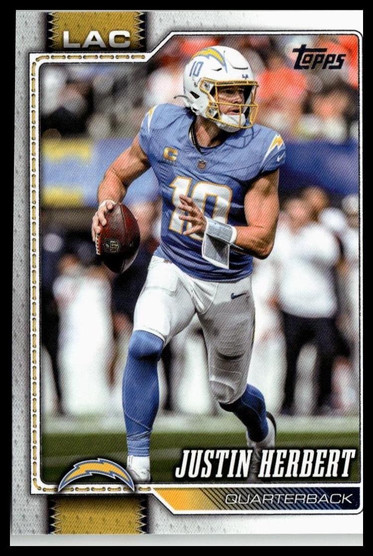 2026 Topps Flagship #110 Justin Herbert
