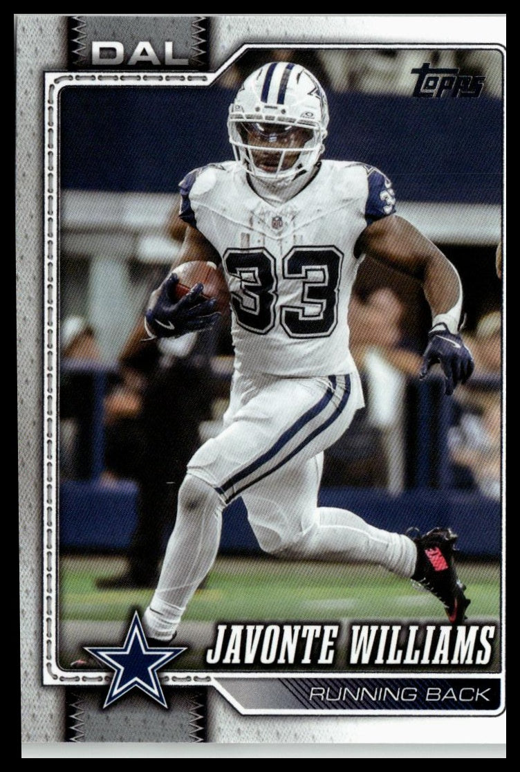 2026 Topps Flagship #51 Javonte Williams