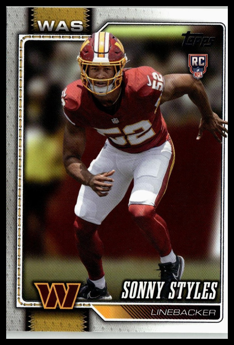 2026 Topps Flagship #347 Sonny Styles