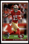 2026 Topps Flagship #91TR-36 De'Zhaun Stribling 1991 Topps Football Rookies