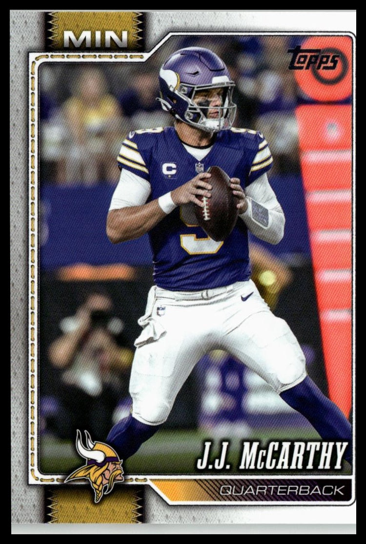 2026 Topps Flagship #134 J.J. McCarthy