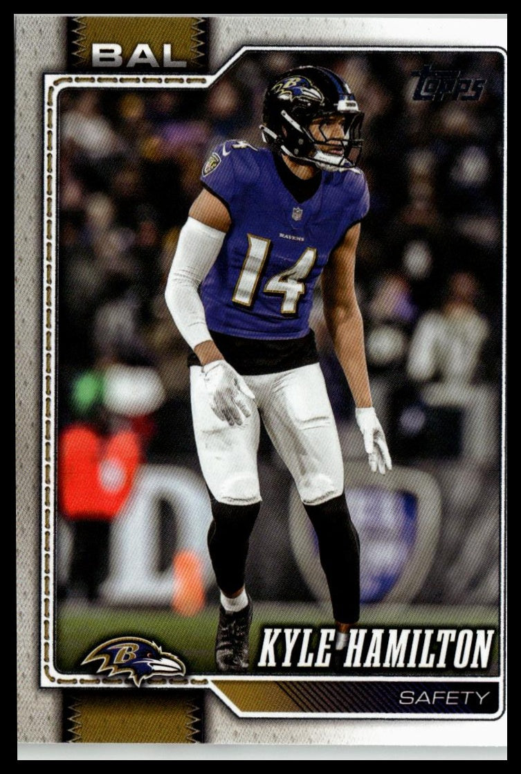 2026 Topps Flagship #19 Kyle Hamilton