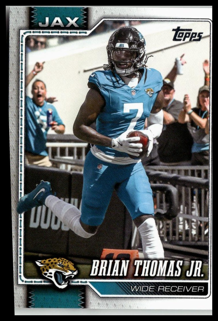 2026 Topps Flagship #92 Brian Thomas Jr.