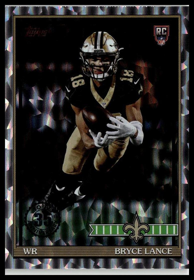 2026 Topps Flagship #91TR-32 Bryce Lance 1991 Topps Football Rookies Crackle
