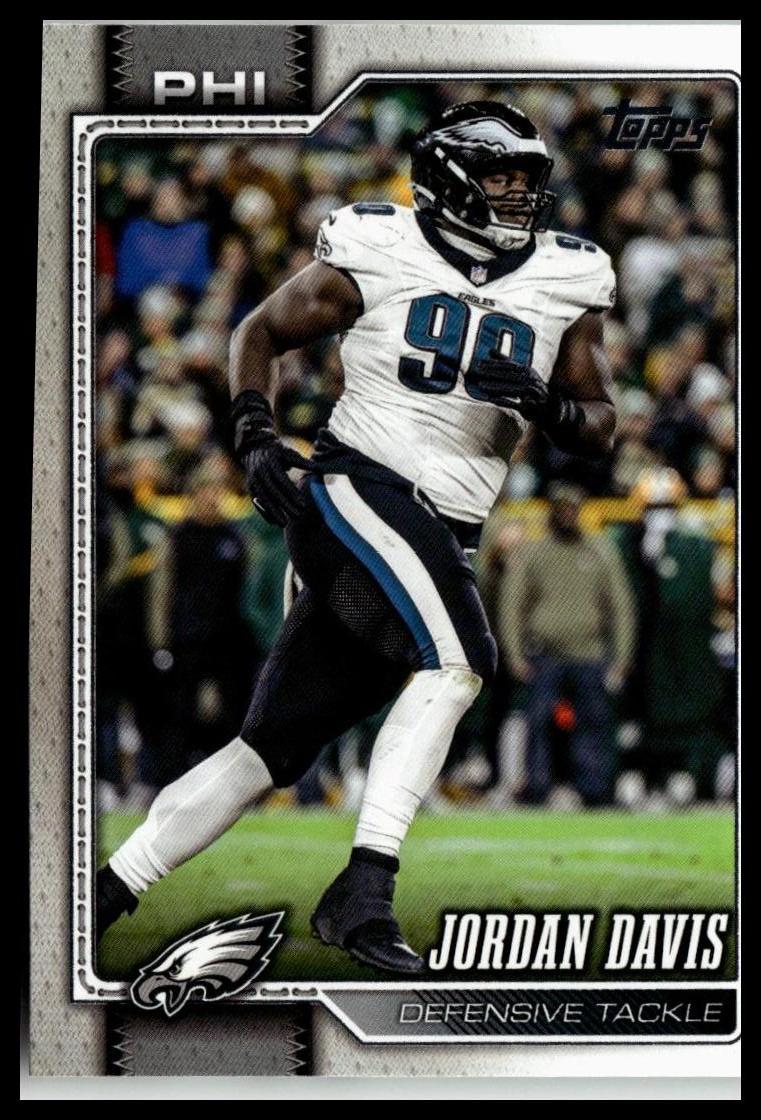 2026 Topps Flagship #168 Jordan Davis