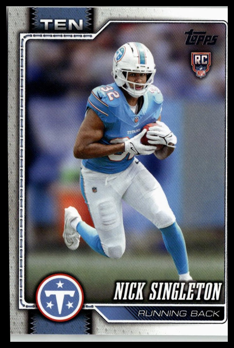 2026 Topps Flagship #314 Nick Singleton