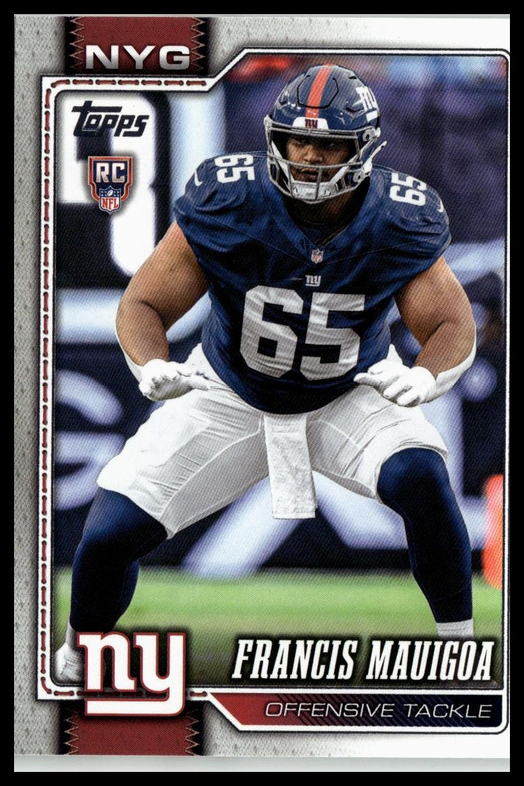 2026 Topps Flagship #373 Francis Mauigoa