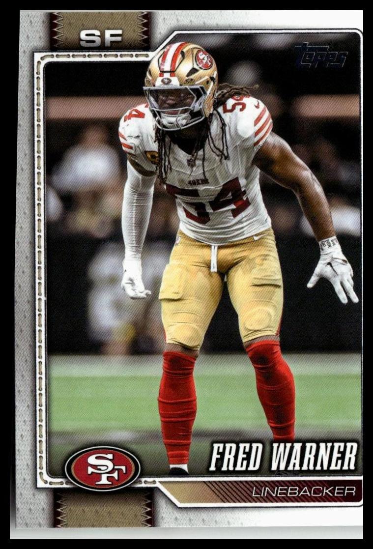 2026 Topps Flagship #184 Fred Warner
