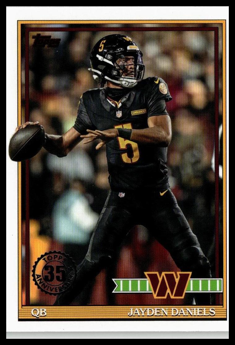 2026 Topps Flagship #91TF-44 Jayden Daniels 1991 Topps Football