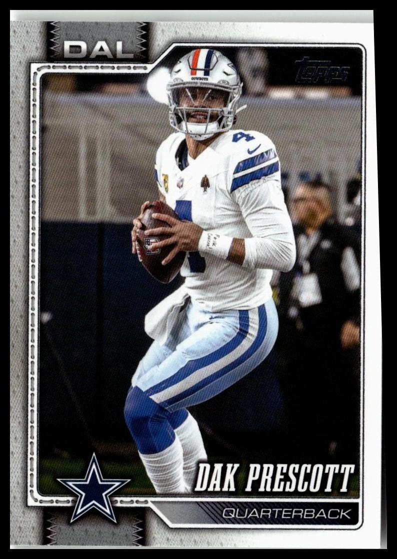2026 Topps Flagship #53 Dak Prescott