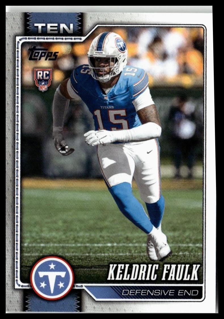 2026 Topps Flagship #344 Keldric Faulk