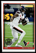 2026 Topps Flagship #91TF-47 Nico Collins 1991 Topps Football
