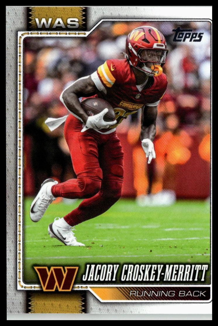 2026 Topps Flagship #197 Jacory Croskey-Merritt