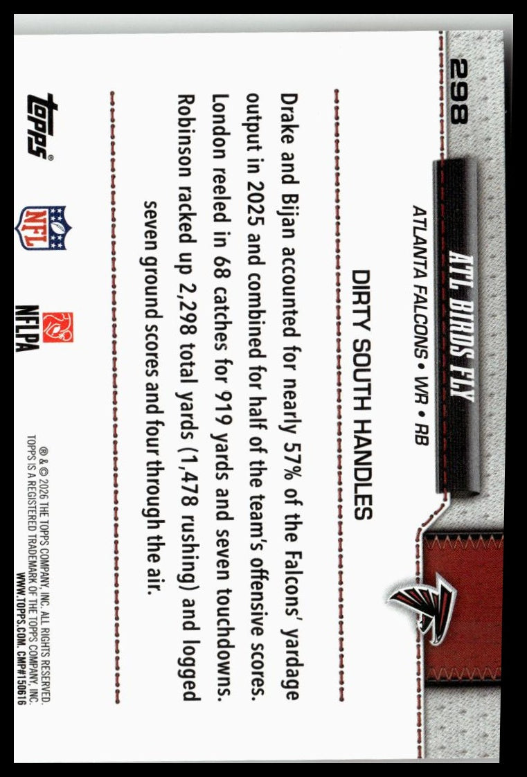 2026 Topps Flagship #298 ATL Birds Fly