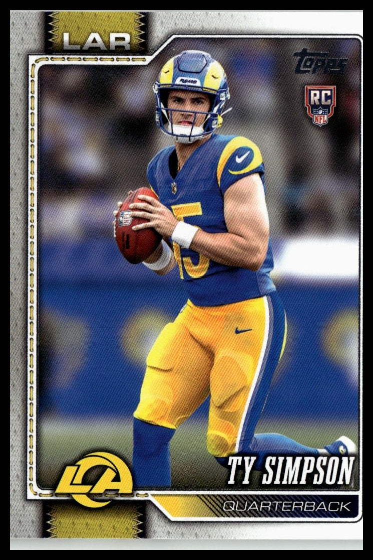 2026 Topps Flagship #302 Ty Simpson